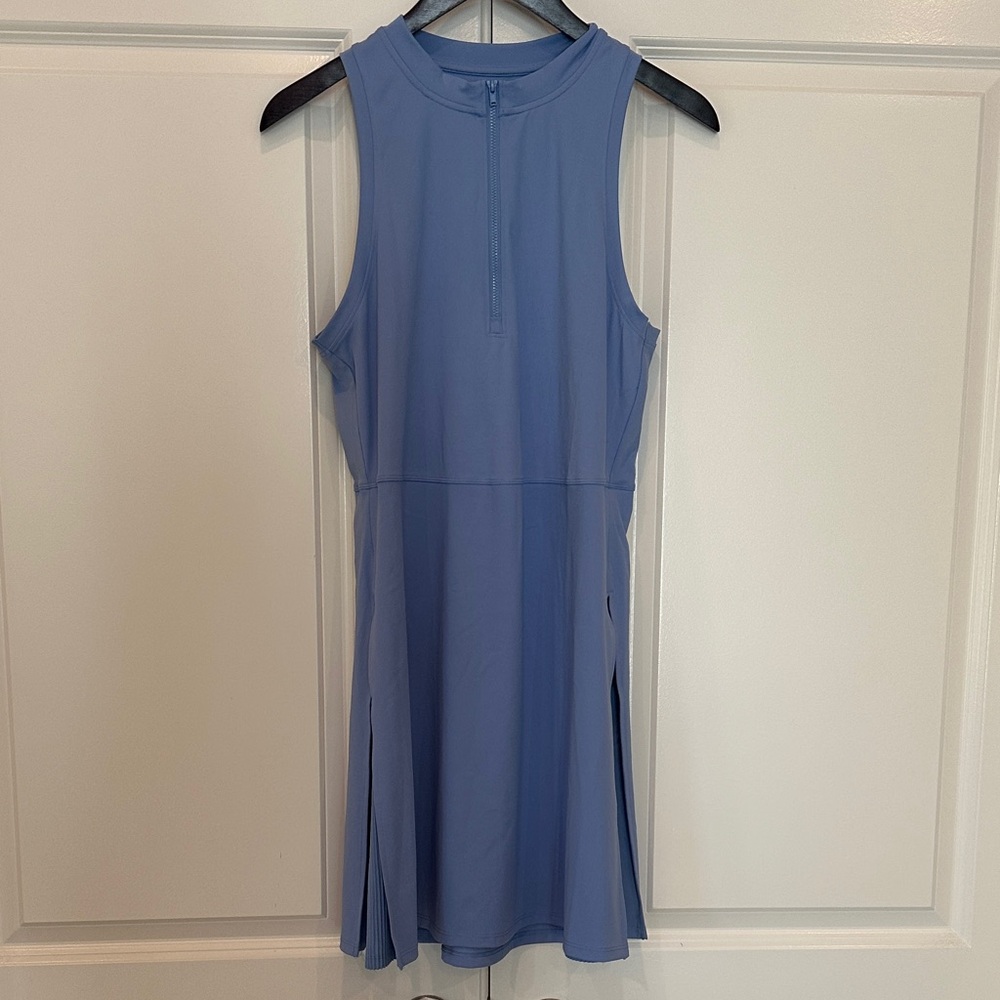 Old Navy Powersoft Sleeveless Blue Dress size medium tall